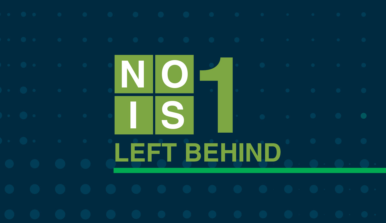 NO1ISLEFTBEHIND